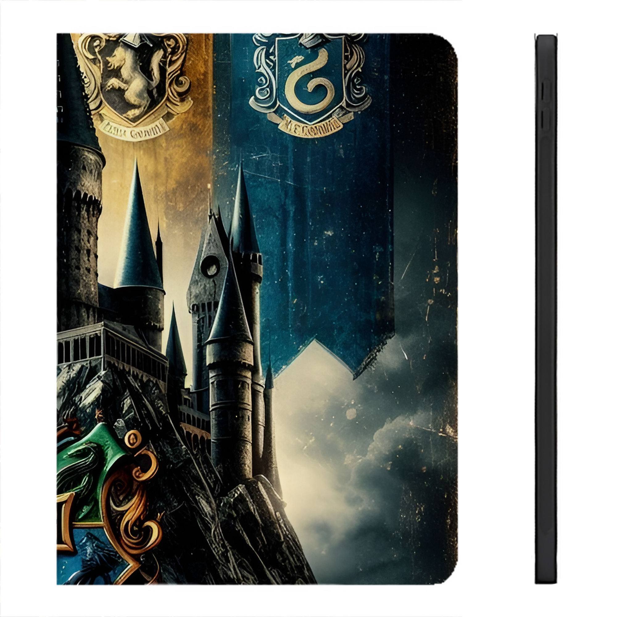（画像用） Harry Potter ハリー・ポッターシリーズ IPadケース ペンホルダー付き ブックスタイルデザイン